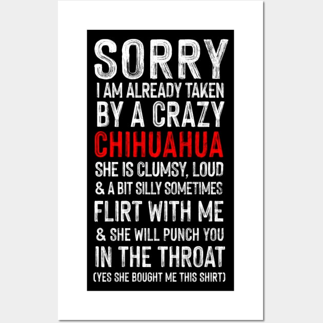 Crazy Chihuahua / Meme Humor Wall Art by DankFutura